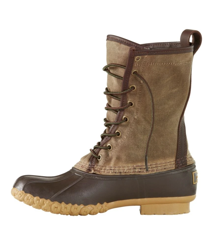 L.L.Bean Men's Waxed-Canvas Maine Hunting Shoes, 10" - Image 2