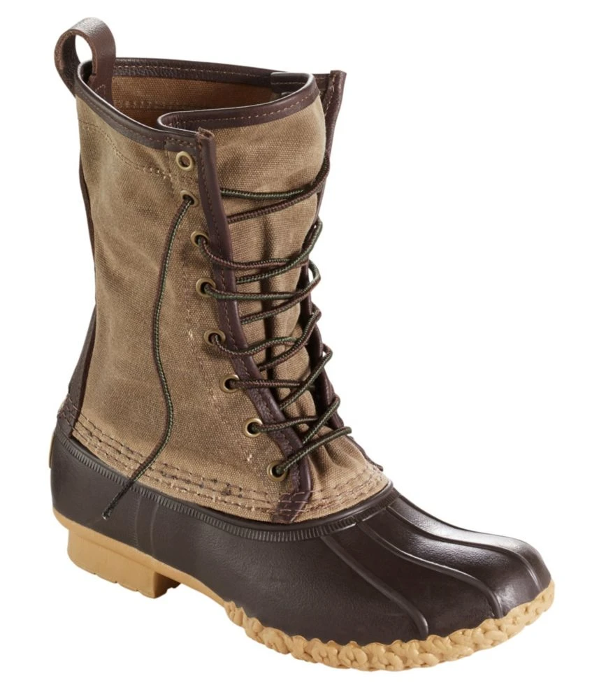 L.L.Bean Men's Waxed-Canvas Maine Hunting Shoes, 10" - Image 6