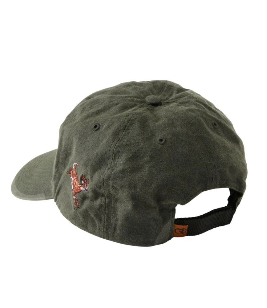 L.L.Bean Adults' MIF&W Waxcloth Hat, White-Tailed Deer - Image 2