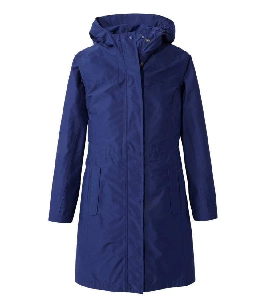 L.L.Bean Women's H2OFF Raincoat, PrimaLoft-Lined