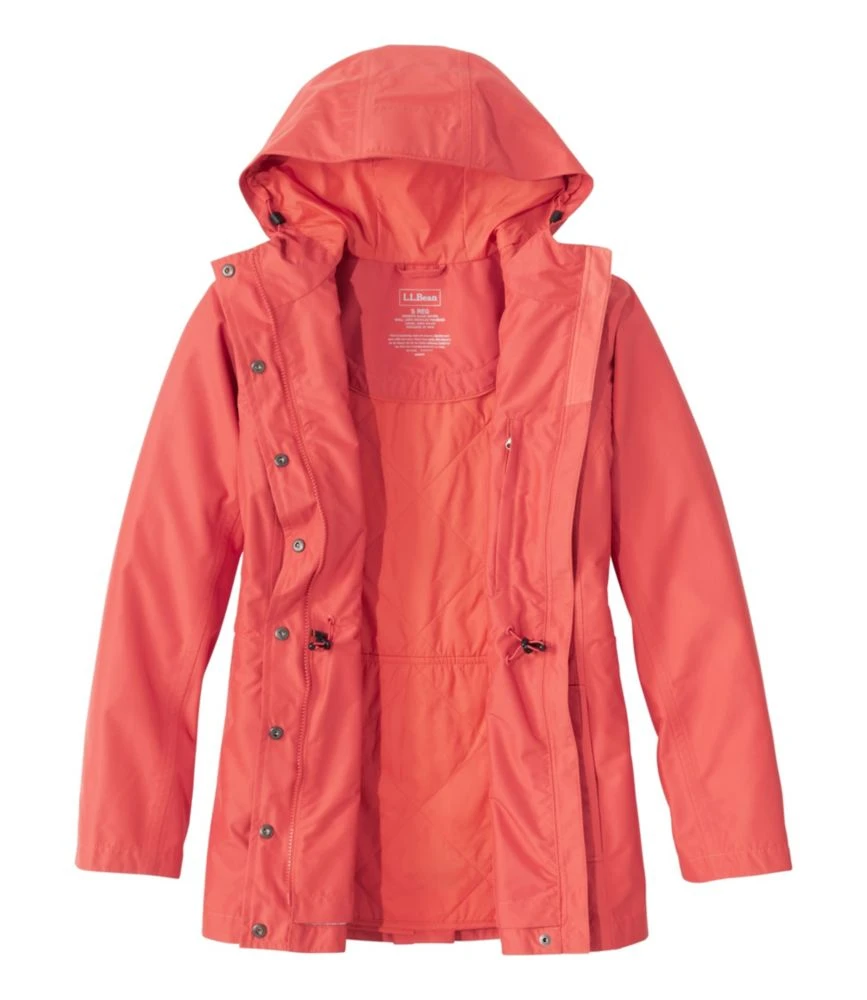 L.L.Bean Women's H2OFF Rain Jacket, PrimaLoft-Lined - Image 5