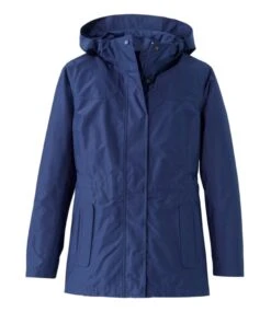 L.L.Bean Women's H2OFF Rain Jacket, PrimaLoft-Lined