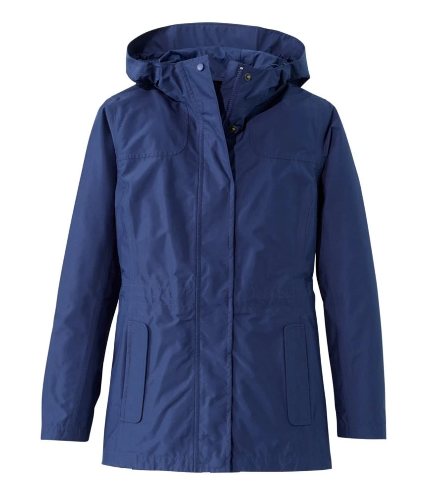 L.L.Bean Women's H2OFF Rain Jacket, PrimaLoft-Lined