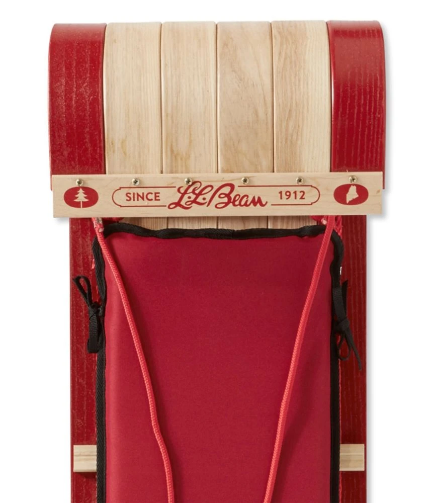 L.L.Bean Toboggan With Cushion And Buffalo Plaid Cushion Cover, Small - Image 5