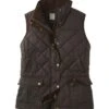 Women's L.L.Bean Upcountry Waxed Cotton Down Vest