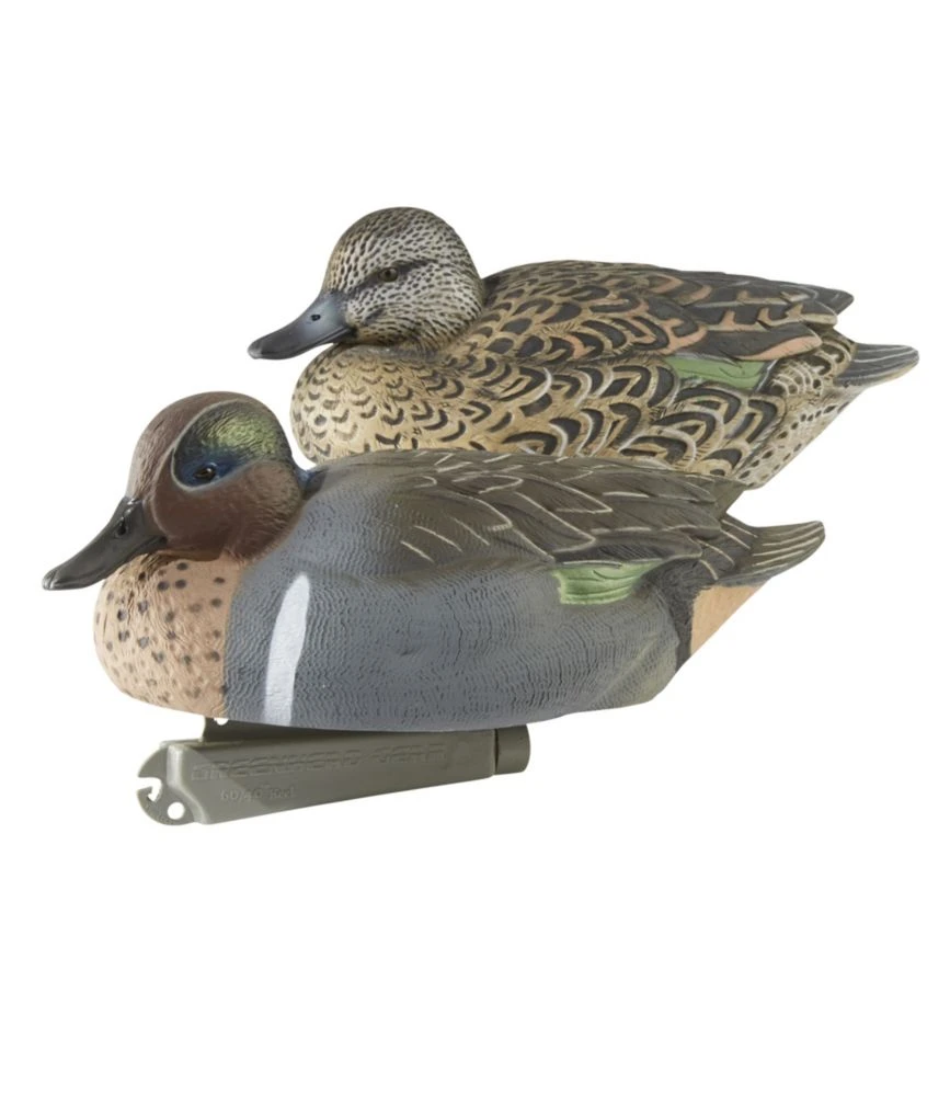 L.L.Bean Avery Pro-Grade Decoys, Green-Winged Teal 6-Pack - Image 2