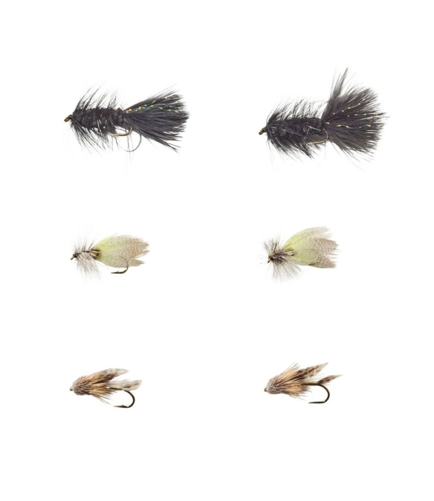 L.L.Bean Umpqua Six-Piece Classic Streamer Selection