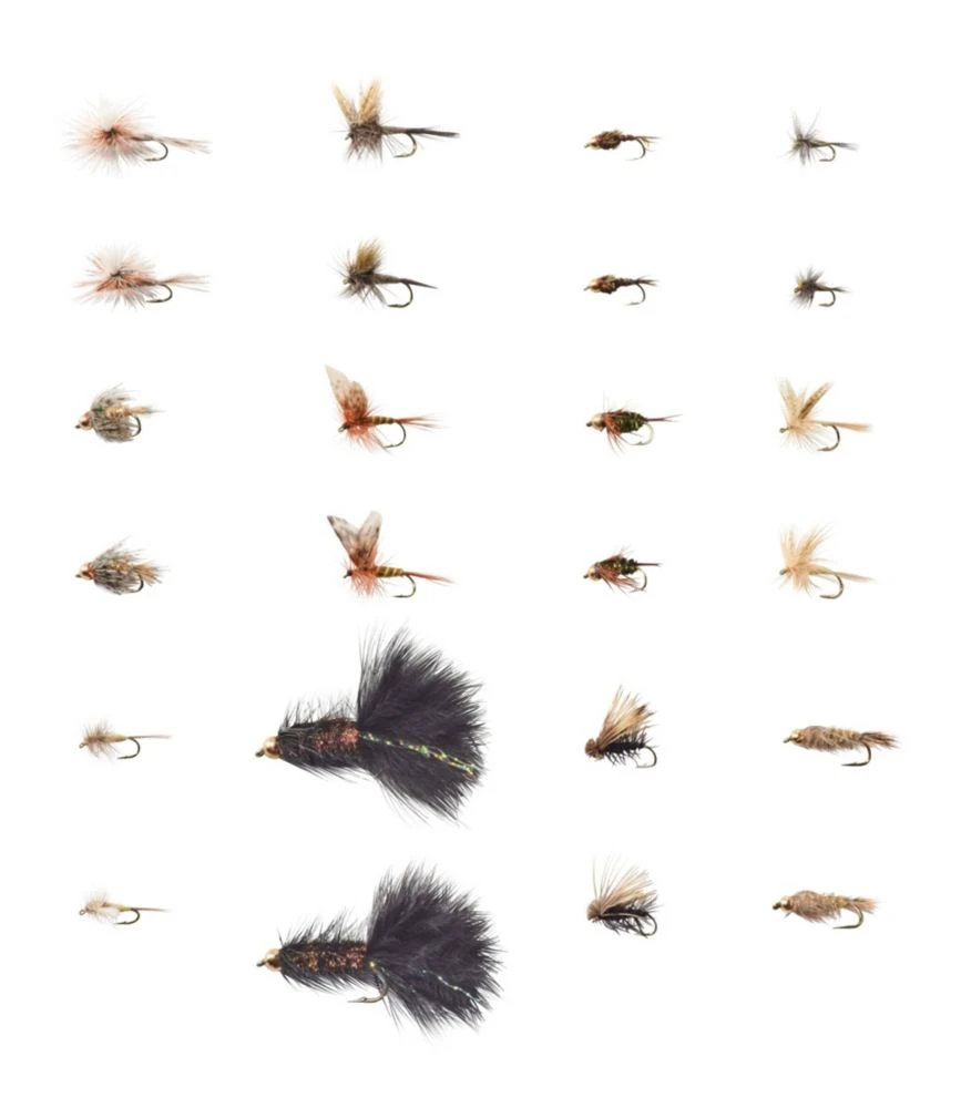 L.L.Bean Umpqua 24-Piece Eastern Trout Fly Selection