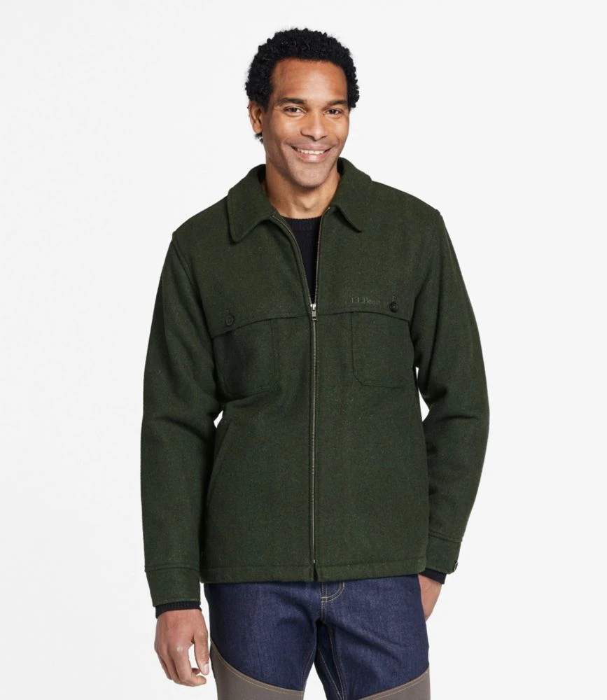 L.L.Bean Men's Maine Guide Zip-Front Jac-Shirt With PrimaLoft - Image 2