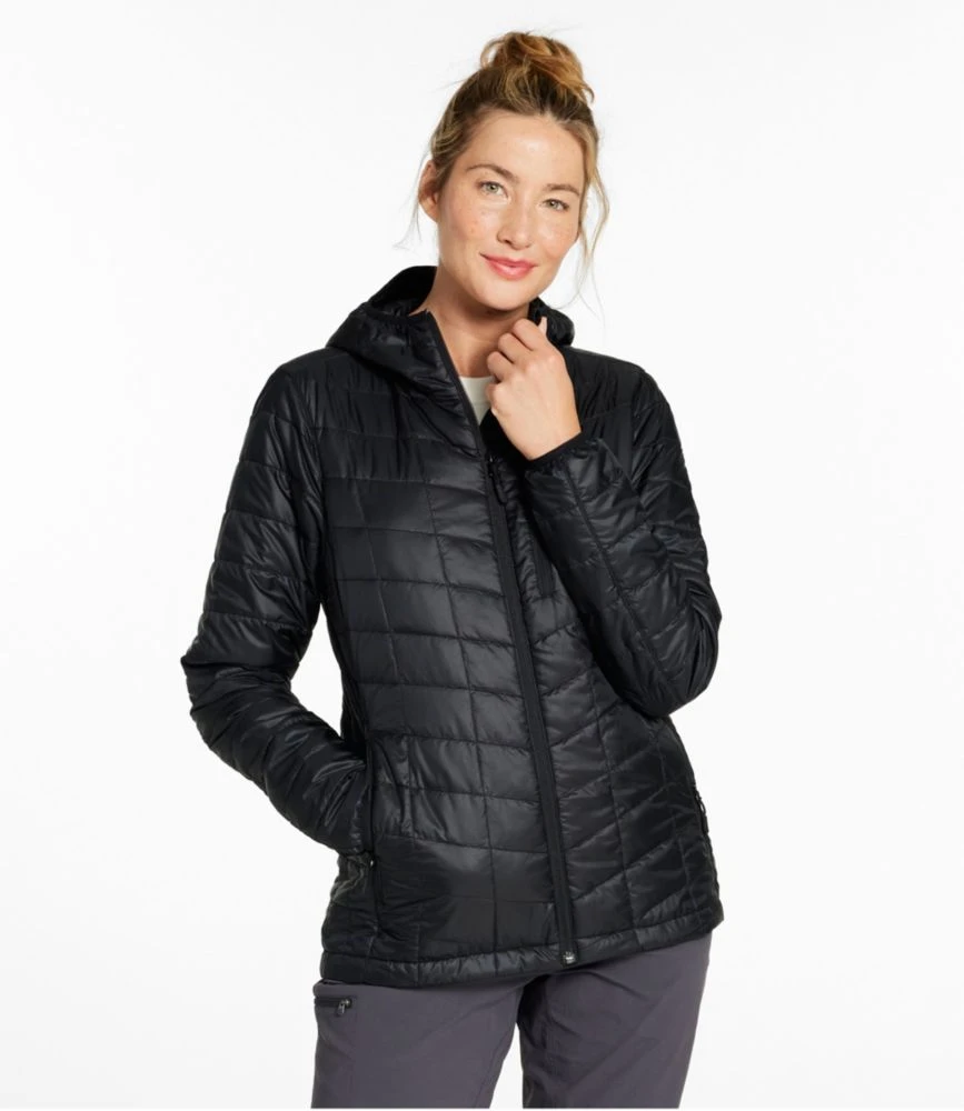 L.L.Bean Women's PrimaLoft Packaway Hooded Jacket - Image 2