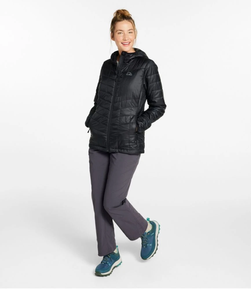 L.L.Bean Women's PrimaLoft Packaway Hooded Jacket - Image 4