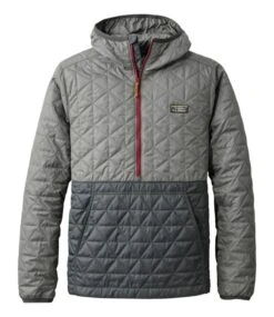 L.L.Bean Men's Katahdin Insulated Pullover, Colorblock