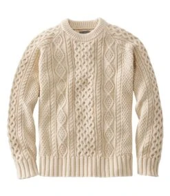 L.L.Bean Men's Signature Cotton Fisherman Sweater