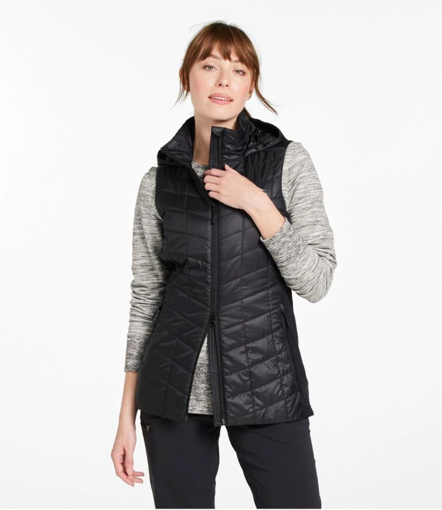 L.L.Bean Women's PrimaLoft Packaway Long Vest - Image 2