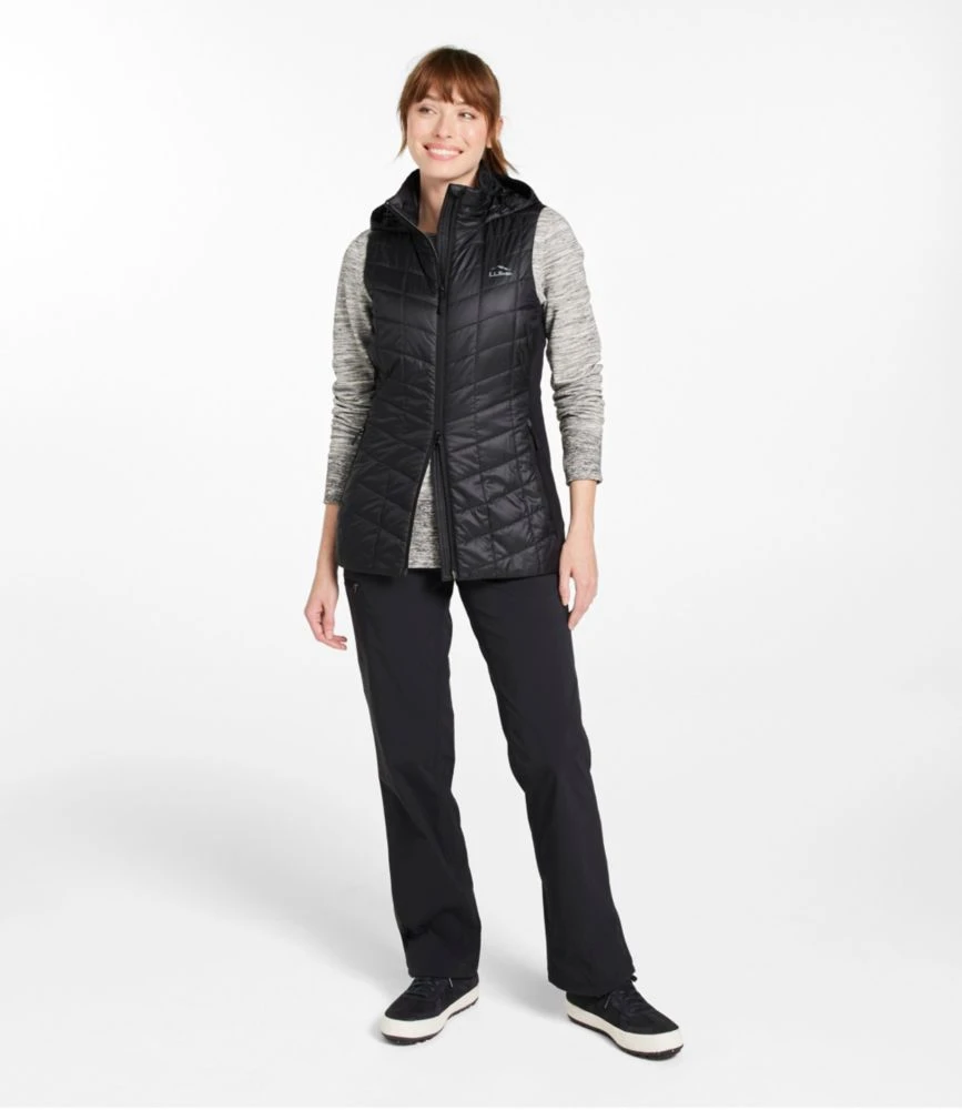 L.L.Bean Women's PrimaLoft Packaway Long Vest - Image 4