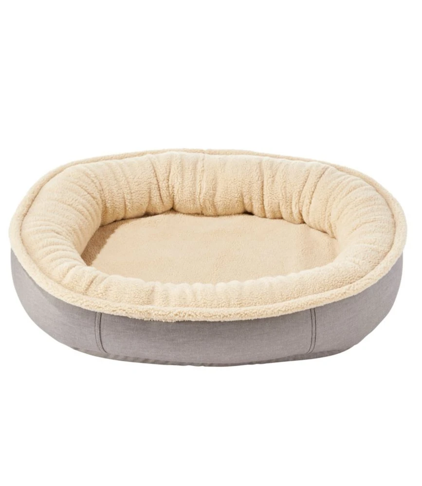 L.L.Bean Premium Oval Bolster Dog Bed
