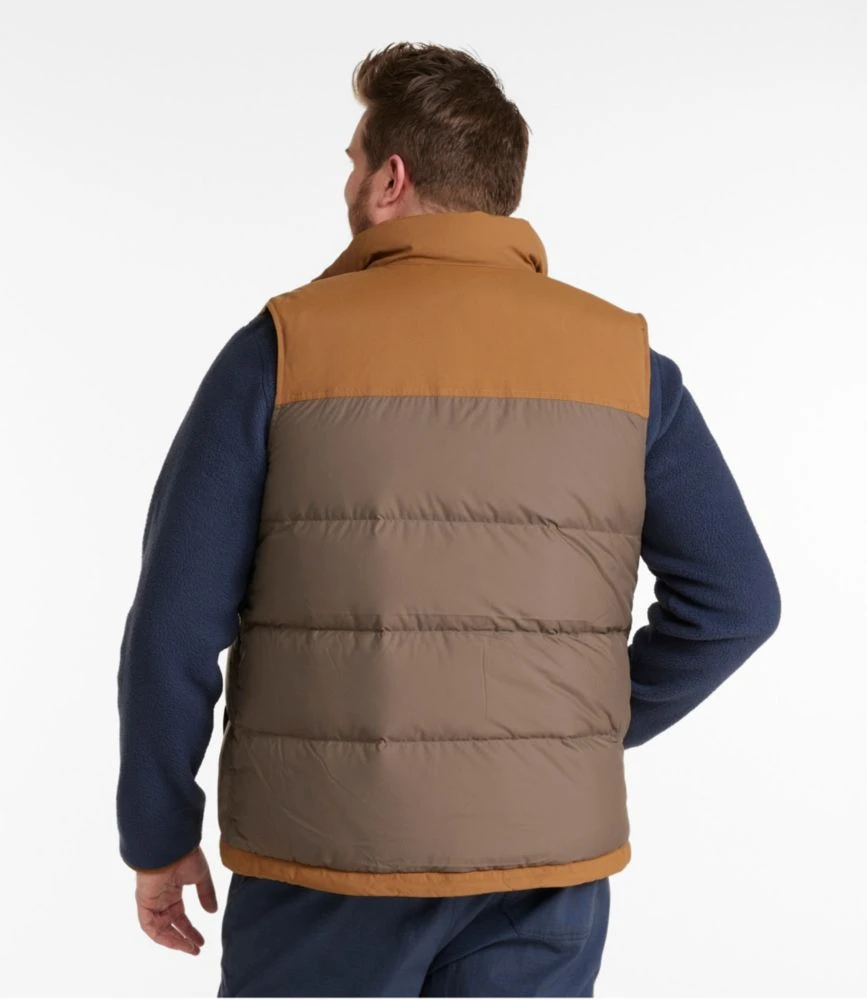 L.L.Bean Men's Mountain Classic Down Vest, Colorblock - Image 5