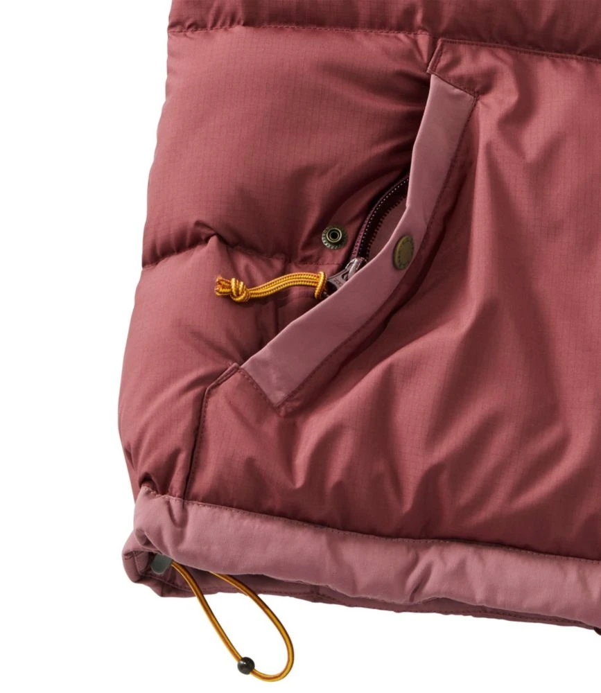 L.L.Bean Women's Mountain Classic Down Vest, Colorblock - Image 6