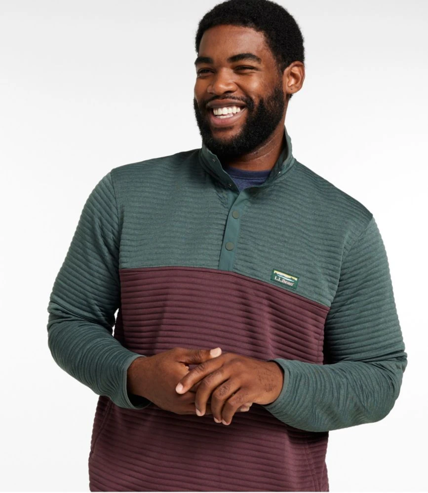 L.L.Bean Men's Airlight Knit Pullover, Colorblock - Image 4