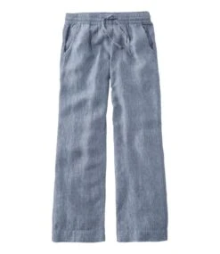 L.L.Bean Women's Premium Washable Linen Pull-On Pants