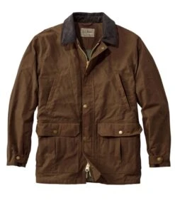 L.L.Bean Men's Double L Waxed-Cotton Upland Coat