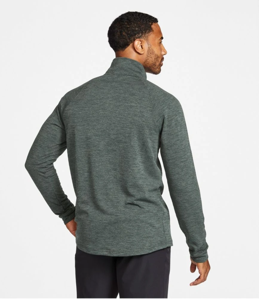 L.L.Bean Men's Adventure Grid Fleece, Quarter-Zip - Image 3