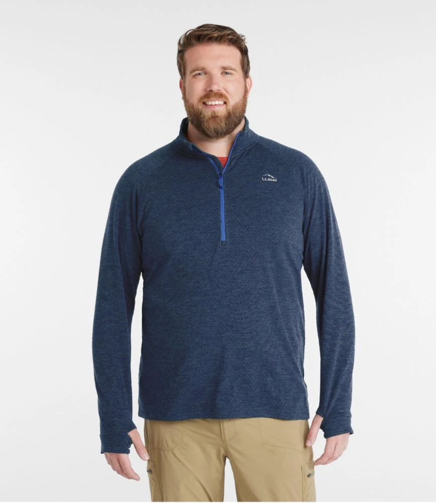 L.L.Bean Men's Adventure Grid Fleece, Quarter-Zip - Image 4