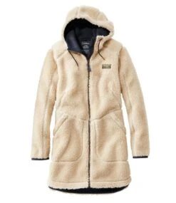 L.L.Bean Women's Mountain Pile Fleece Coat