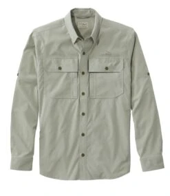 L.L.Bean Men's No Fly Zone Shirt, Long-Sleeve