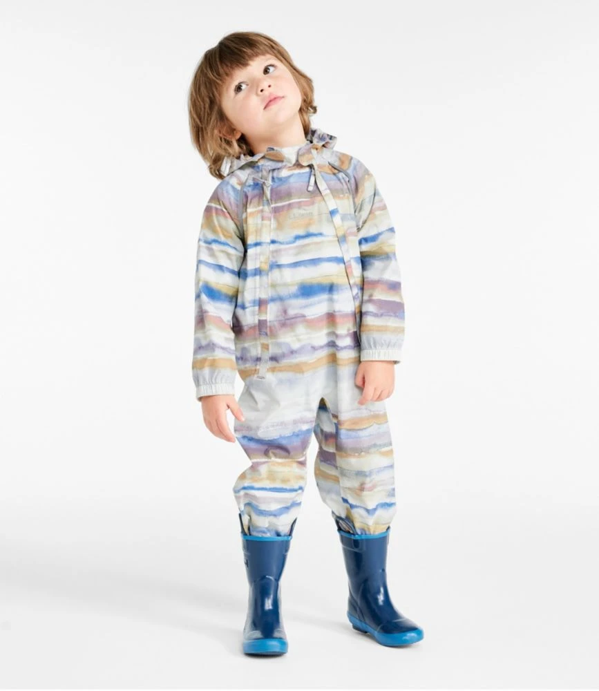L.L.Bean Toddlers' Rain Bunting, Print - Image 2