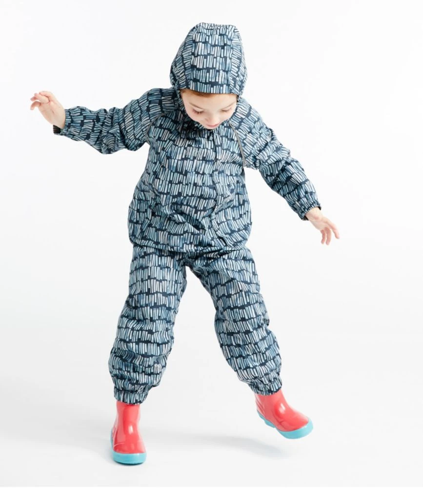 L.L.Bean Toddlers' Rain Bunting, Print - Image 3