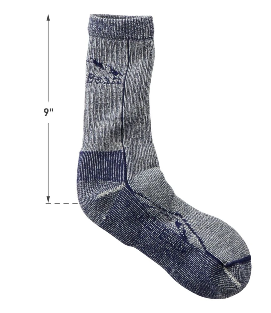 L.L.Bean Adults' Cresta Wool Midweight Hiking Socks, Crew - Image 2