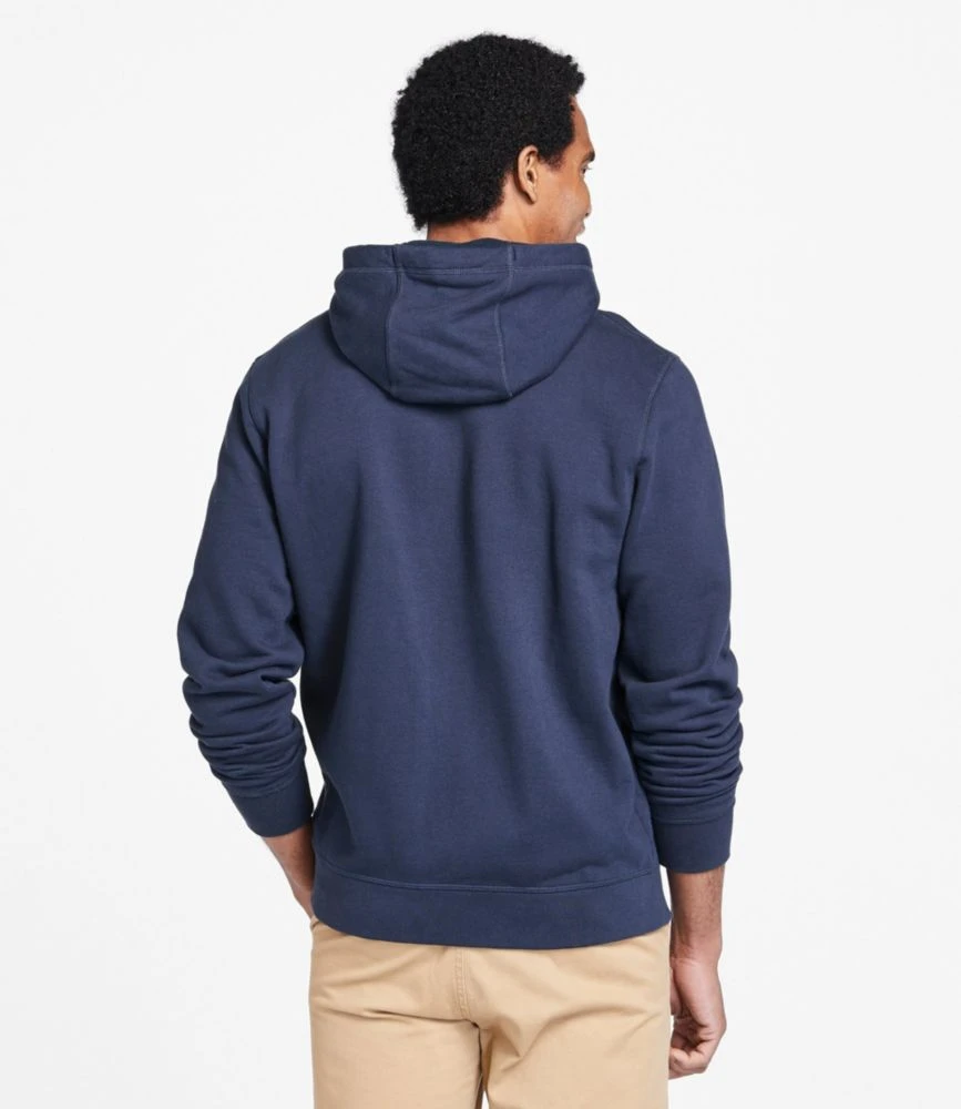 L.L.Bean Men's Athletic Sweats, Full-Zip Hooded Sweatshirt - Image 3