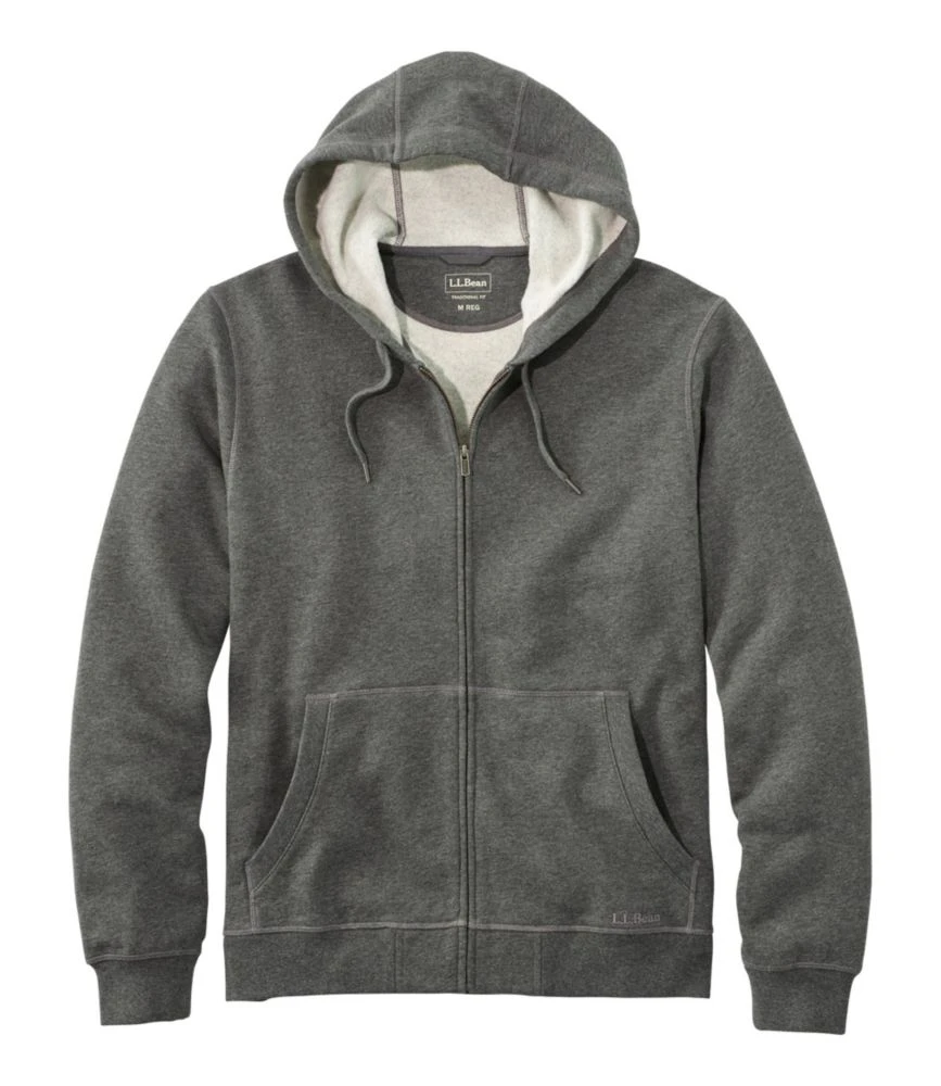 L.L.Bean Men's Athletic Sweats, Full-Zip Hooded Sweatshirt