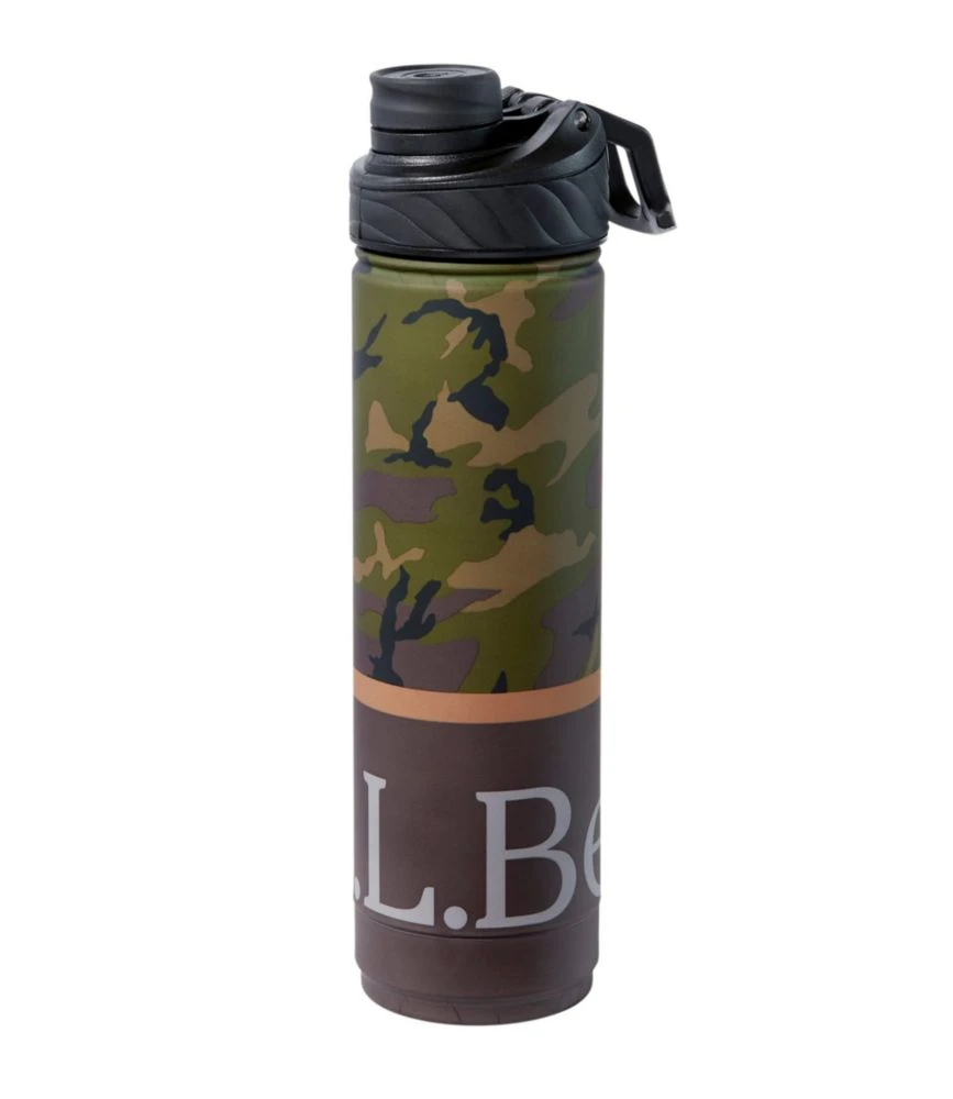 L.L.Bean Canteen Insulated Water Bottle, Print 26 Oz.