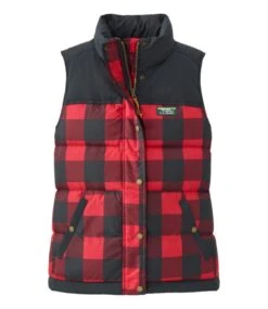 L.L.Bean Women's Mountain Classic Down Vest, Print