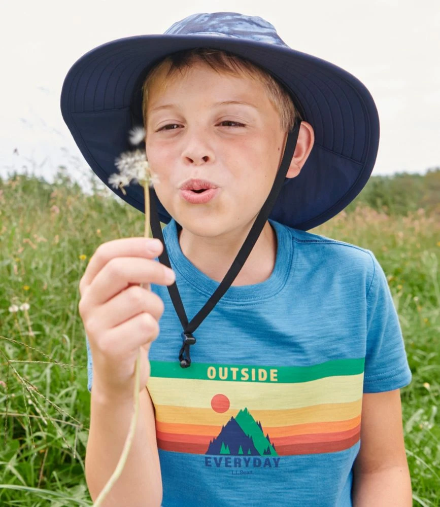 Kids' L.L.Bean Sun Shade Bucket Hat - Image 7