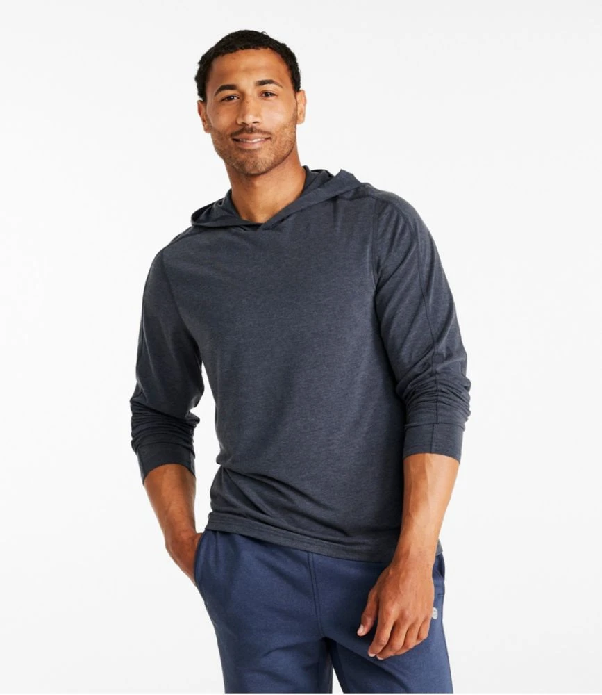 L.L.Bean Men's Everyday SunSmart® Tee, Long-Sleeve Hoodie - Image 2
