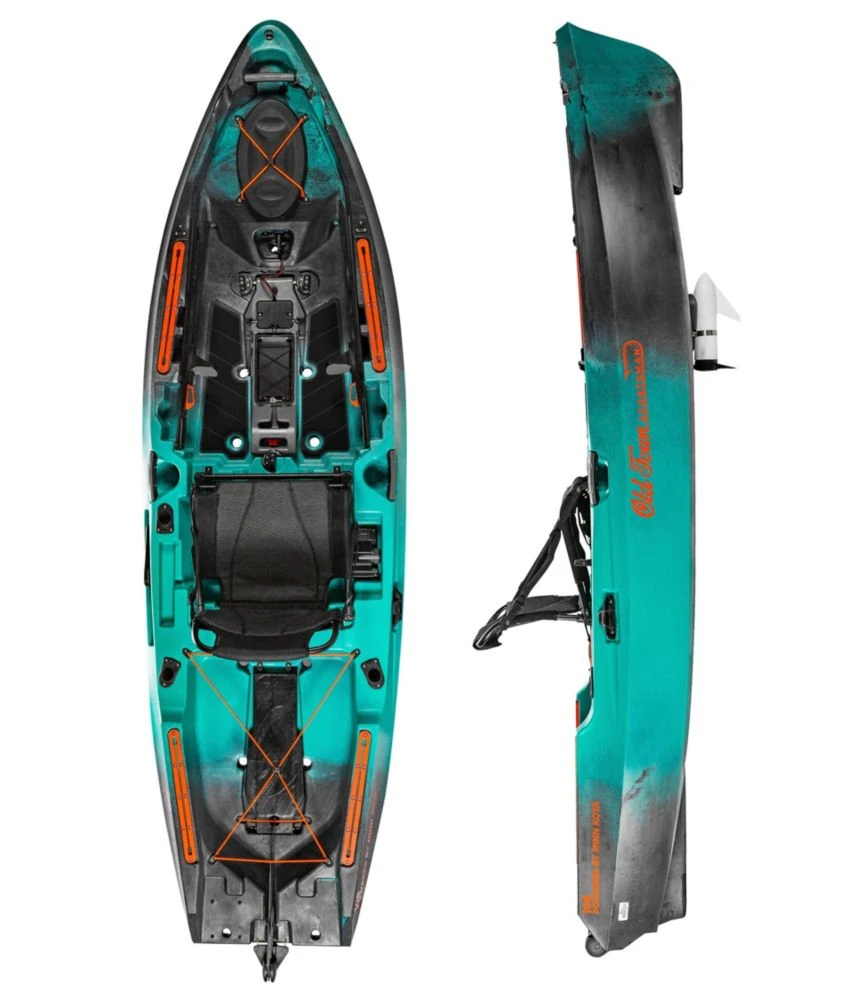 L.L.Bean Old Town Sportsman Minn Kota Kayak 106