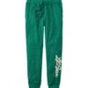 L.L.Bean Women's Lightweight Sweater Fleece Pants, Print