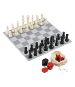 L.L.Bean Jumbo Checkers And Chess