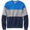 Men's L.L.Bean 1912 Sweatshirt, Crewneck, Colorblock