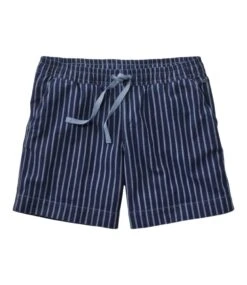 L.L.Bean Women's Lakewashed Dock Shorts, Stripe