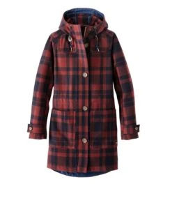 L.L.Bean Women's Bean's West End Wool Coat, Pattern