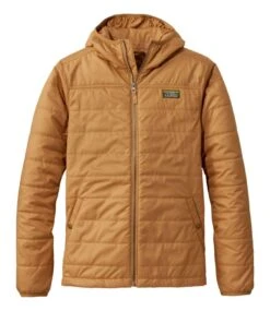 L.L.Bean Men's Mountain Classic Puffer Hooded Jacket