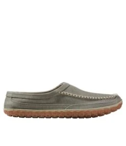 L.L.Bean Men's Mountain Slipper Scuffs, Canvas