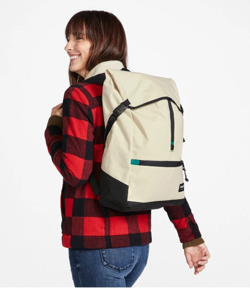 L.L.Bean Flowfold Canvas Center-Zip Pack, 26L - Image 5