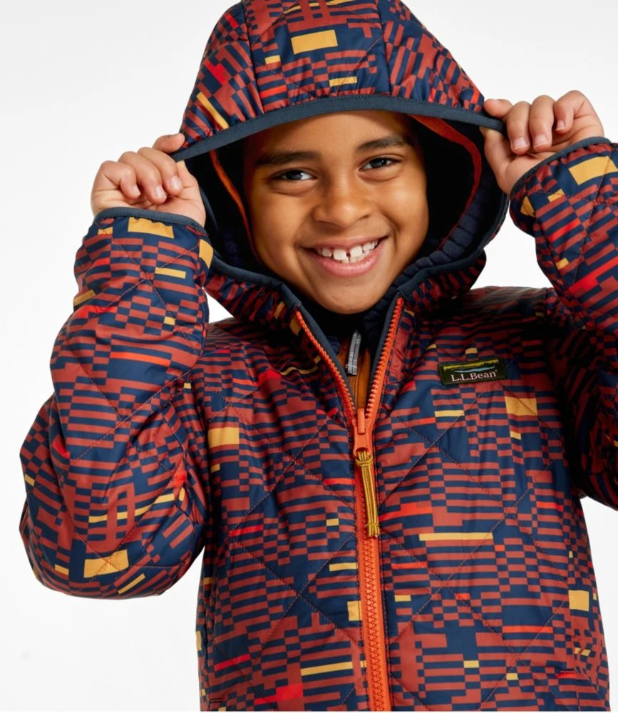 L.L.Bean Kids' Mountain Bound Reversible Jacket, Printed - Image 4