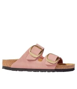 L.L.Bean Women's Birkenstock Big Buckle Arizona Sandals, Nubuck