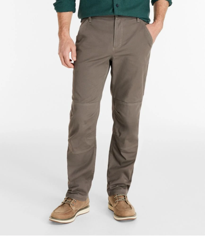 L.L.Bean Men's BeanFlex® Canvas Pants, Utility, Classic Fit, Straight Leg - Image 2